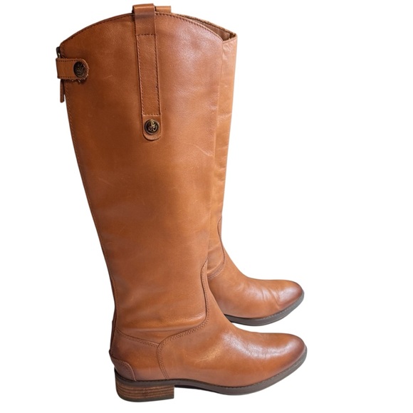 Sam Edelman Shoes - Sam Edelman Penny Whiskey Leather Riding Boots